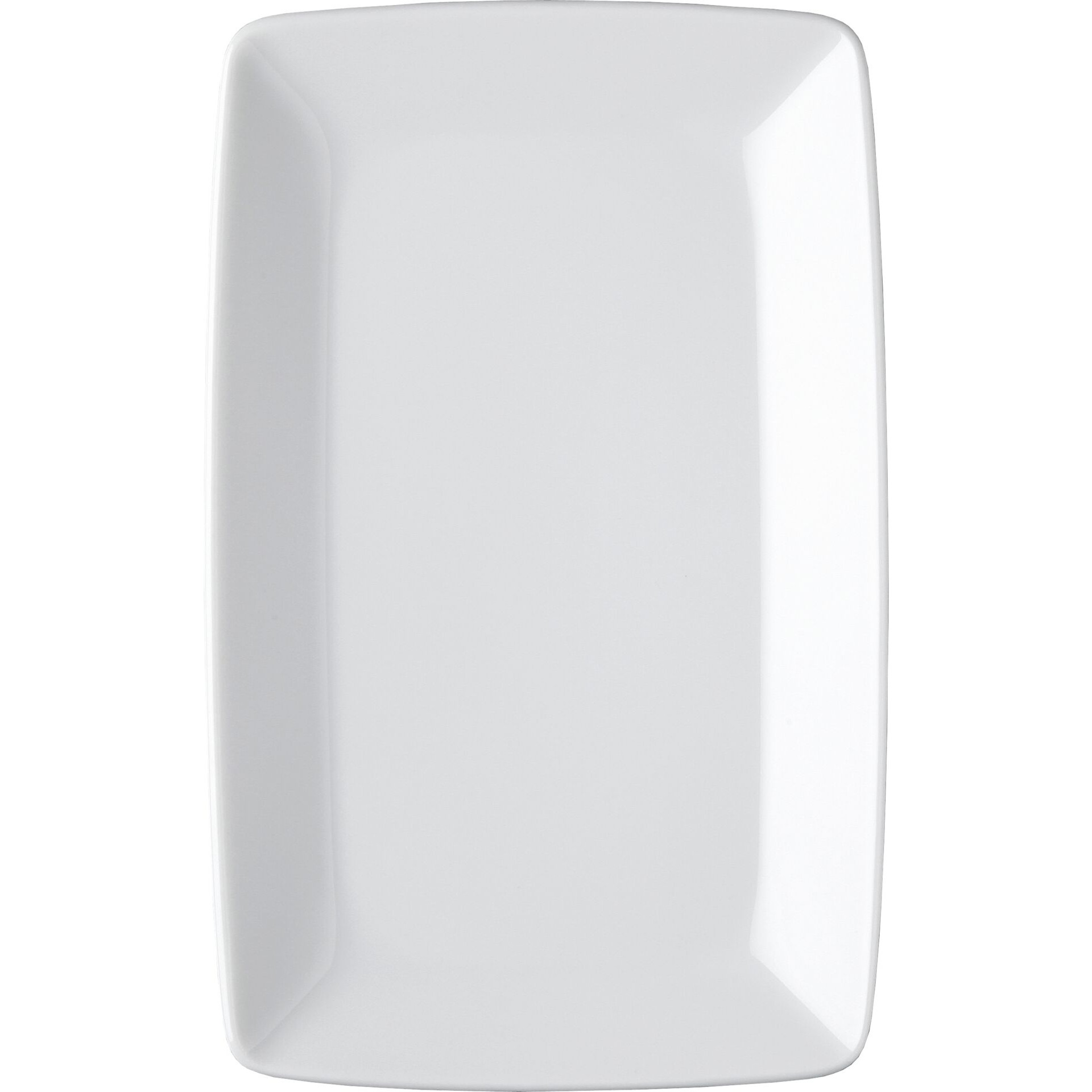 Hotelporzellan "Rotondo" Platte rechteckig 18x11cm